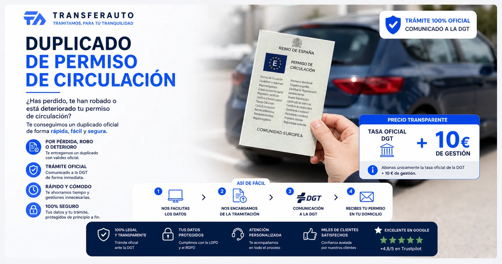 Duplicado permiso de circulación